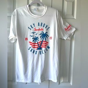 2023 Sandals Resort Antigua T-shirt • Size Medium • New without tag (never worn)